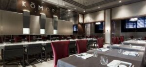 komori restaurante japonés en the westin valencia