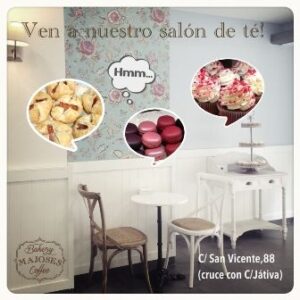 majoses pasteleria y salon de te en la calle san vicente