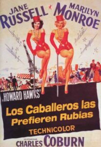 los caballeros las prefieren rubias