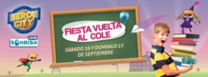 vueltaalcole fiesta infantil heron city valencia