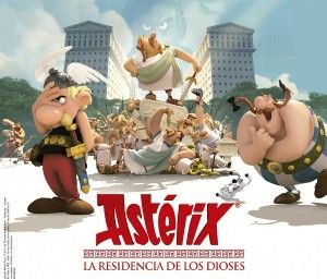 Cine gratis para los niños en Menuda Filmo, febrero 2016 3 asterix la residencia de los dioses