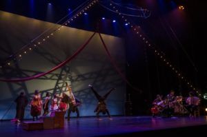 circo gran fele espectaculo el tren rambleta payasos eventos