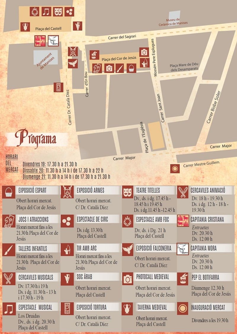 Mercado Medieval de Manises valencia