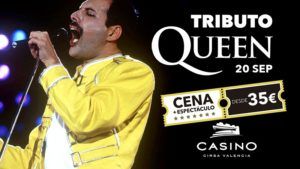 Cena espectáculo Queen Casino Cirsa  septiembre