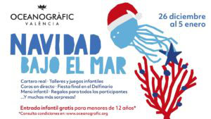 Disfruta la Navidad en el Oceanogràfic valencia