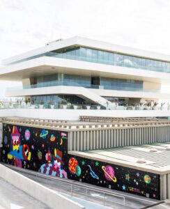 El arte urbano inunda La Marina de València valencia