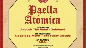 Paella Atómica, ciclo de conciertos en La Casa de la Mar valencia