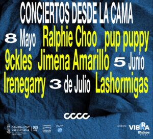 Conciertos desde la cama valencia