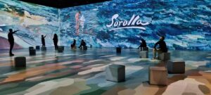 Gran exposición de artes digitales dedicada a Sorolla en La Marina de València valencia