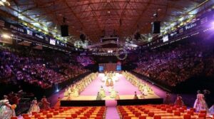Corte de Honor de las Fallas 2025 y candidatas a Fallera Mayor de Valencia valencia