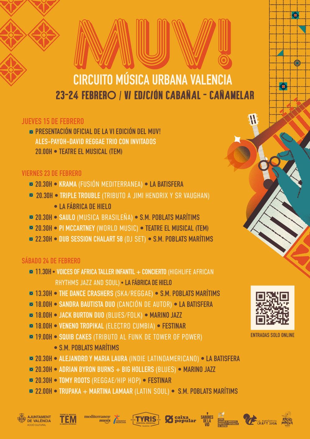 Circuito de Música Urbana de València, MUV! valencia