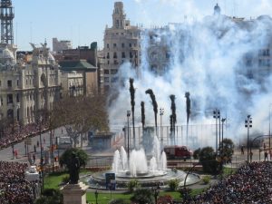 Programa mascletas y castillos de fallas