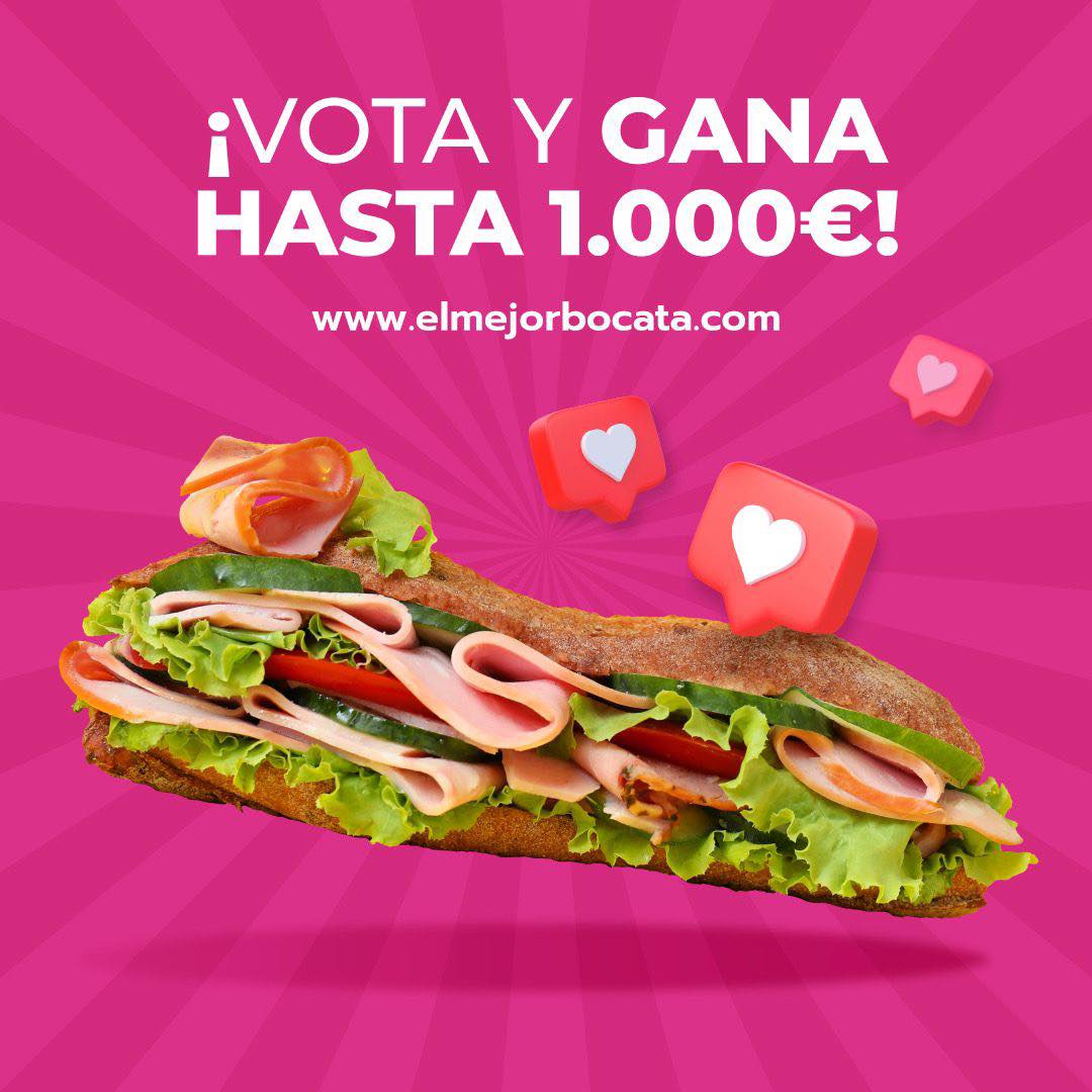 Participa en la elección del Mejor Bocata de España valencia