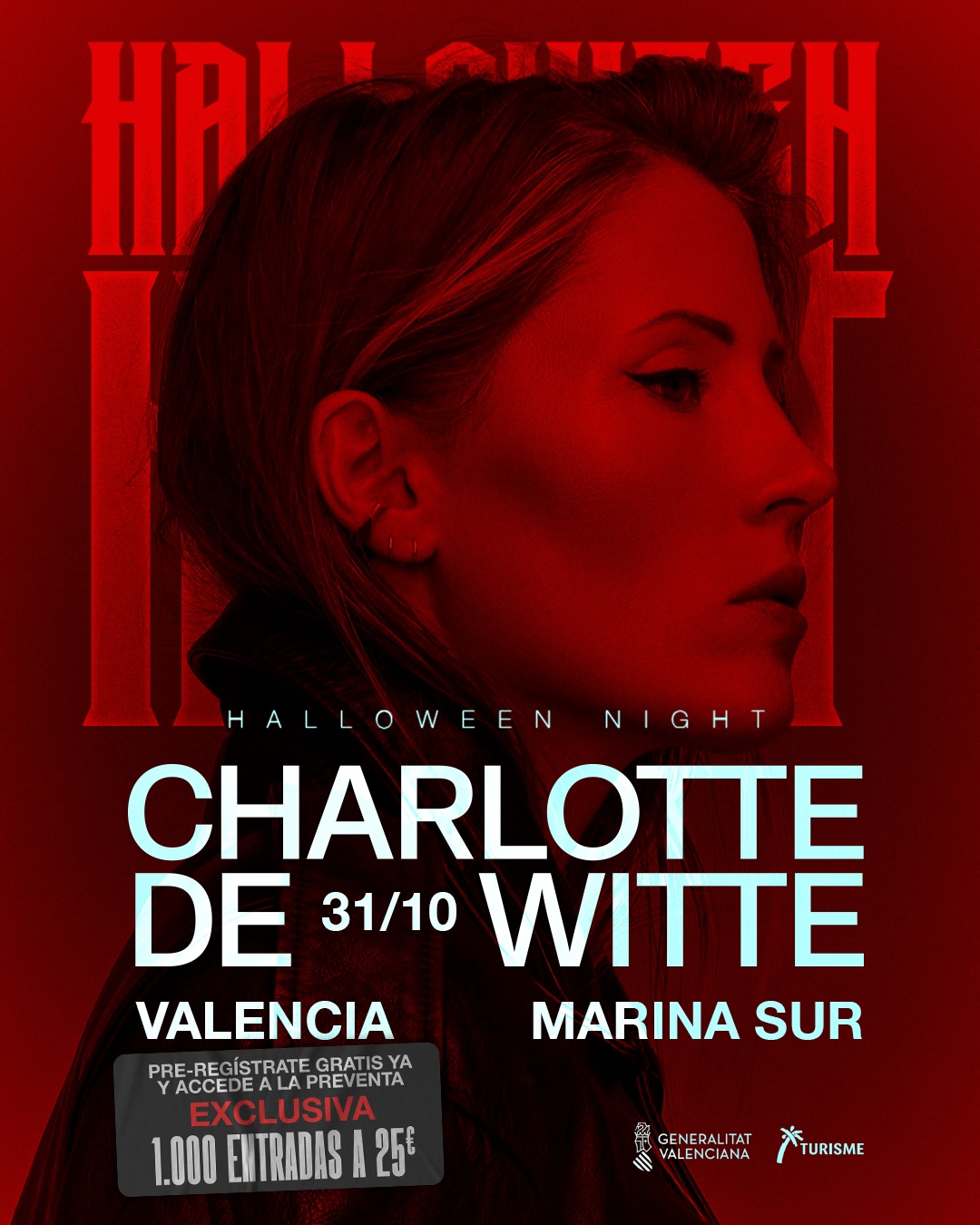 Charlotte de Witte aterriza en Marina Sur para protagonizar la gran cita electrónica de Halloween en Valencia 2 Charlotte de Witte aterriza en Marina Sur para protagonizar la gran cita electrónica de Halloween en Valencia valencia